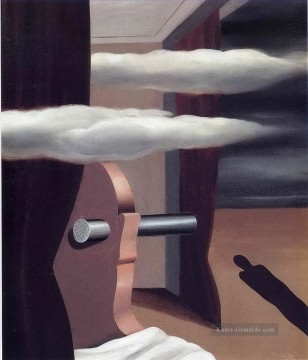 René Magritte Werke - das Katapult der Wüste 1926 René Magritte